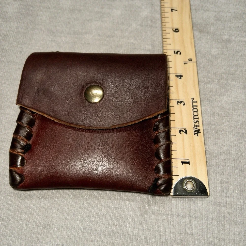 Hand Made Leather Ammo Pouch Hunting Outdoors‎ Camping Hiking